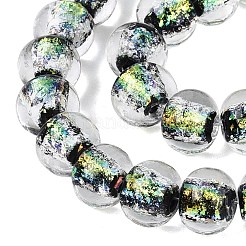 Handmade Foil Glass Beads Strands&nbsp;FOIL-Q002-01A-03