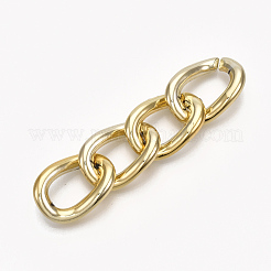 UV Plating ABS Plastic Linking Rings&nbsp;CCB-S162-02G