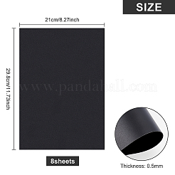 8 Sheets PVC Frame Protective Film Sheets&nbsp;AJEW-BC0001-74C