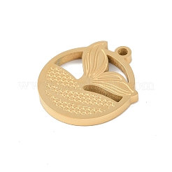 Ion Plating(IP) 304 Stainless Steel Pendants&nbsp;STAS-C108-17G