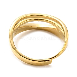 304 Stainless Steel Hollow Adjustable Ring for Women&nbsp;RJEW-C016-08G