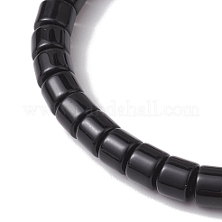 Two Tone Acrylic Column Beaded Stretch Bracelets for Women&nbsp;BJEW-JB10785