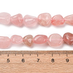Natural Madagascar Rose Quartz Beads Strands&nbsp;G-Q060-E21-01