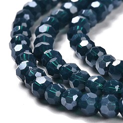 Opaque Glass Beads Stands&nbsp;EGLA-A035-P4mm-A35
