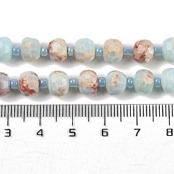Synthetic Shoushan Stone Beads Strands&nbsp;G-H057-A17-01-1