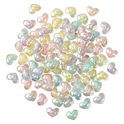 150Pcs 5 Colors Transparent Acrylic Beads&nbsp;TACR-LS0001-09