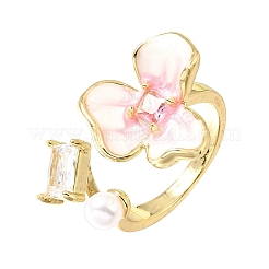Barss Enamel Cuff Open Rings for Women&nbsp;KK-CBA1C83-01C-G