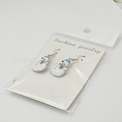 Fashion Earrings for Christmas&nbsp;EJEW-JE00393-02