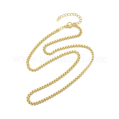 Brass Link Chain Necklaces for Women&nbsp;X-NJEW-K282-06G