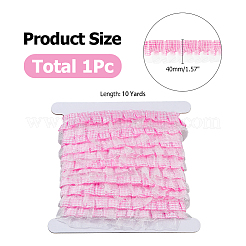 10 Yards Polyester Lace Ribbons&nbsp;SRIB-OC0001-13B