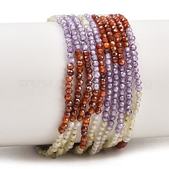 Cubic Zirconia Beads Strands&nbsp;ZIRC-P125-2mm-01