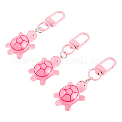 3Pcs Resin Tortoise Pendant Decorations&nbsp;HJEW-TA0001-39E