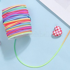 Segment Dyed Round Polyester Elastic Cord&nbsp;OCOR-WH20018-35B