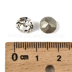Glass Rhinestone Cabochons&nbsp;GLAA-A018-8mm-001