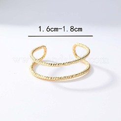 Random Styles Adjustable Brass Cuff Rings&nbsp;BB5728