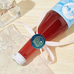 Brass Wax Seal Stamps with Wood Handle&nbsp;AJEW-WH0412-0144