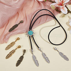 24Pcs Alloy Cord Ends&nbsp;HJEW-NB00328
