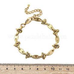 304 Stainless Steel Coffee Bean Chains for Men Women&nbsp;BJEW-G725-01G