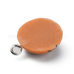 Opaque Resin Pendants&nbsp;FIND-WH0045-64