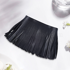 2M PU Leather Suede Fringe Trim&nbsp;DIY-CL0002-36A