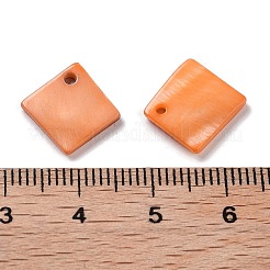 Natural Freshwater Shell Dyed Pendants&nbsp;SHEL-D082-17D