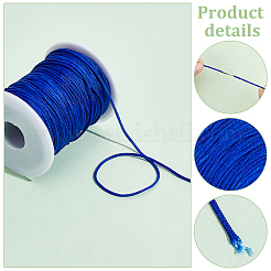 1 Roll 100 Yards Round Nylon Braided Thread&nbsp;NWIR-PH0002-22E