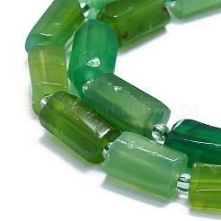 Natural Green Onyx Agate Beads Strands&nbsp;G-K245-I05-A01
