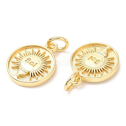 Rack Plating Brass Pendants&nbsp;KK-A185-09G