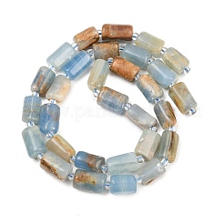 Natural Blue Calcite Beads Strands&nbsp;G-F836-B01-01