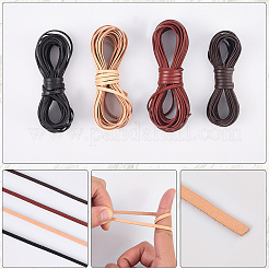 5M Cowhide Leather Cords for DIY Craft&nbsp;WL-GF0001-25A-03