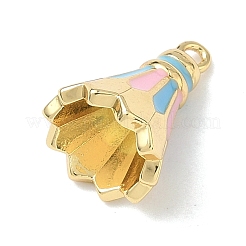 Brass Enamel Pendants&nbsp;KK-I476-28A-G01