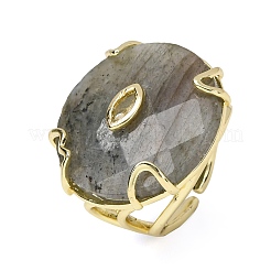 Natural Labradorite Cuff Rings&nbsp;GG-CBA5FCC-02G-07