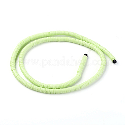 Handmade Polymer Clay Beads&nbsp;CLAY-R067-4.0mm-24