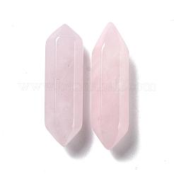 Faceted Natural Rose Quartz Healing Stones&nbsp;G-K008-30mm-01