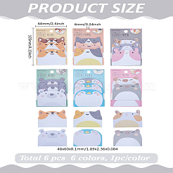 1Set Paper Sticky Notes&nbsp;AJEW-LP0004-14