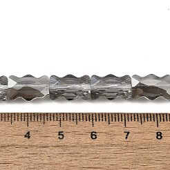 Electroplate Glass Beads Strands&nbsp;EGLA-L045-F-PL03