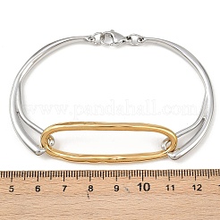 304 Stainless Steel Bangles&nbsp;BJEW-C129-01GP