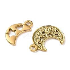 10Pcs 304 Stainless Steel Pendants&nbsp;STAS-P426-11G