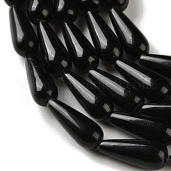 Natural Obsidian Beads Strands&nbsp;G-B192-A02-01