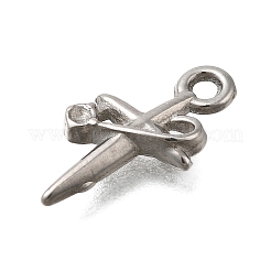 304 Stainless Steel Pendant Rhinestones Setting&nbsp;STAS-C119-20P