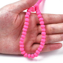 Handmade Polymer Clay Beads Strands&nbsp;CLAY-N008-053-09