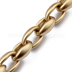 Handmade Spray Painted CCB Plastic Cable Chains&nbsp;AJEW-JB00738-02