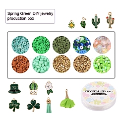 DIY Spring Theme Bracelet Making Kit&nbsp;DIY-YW0005-38