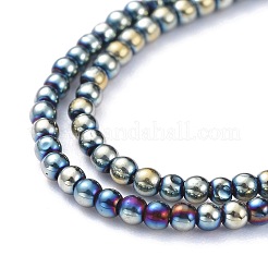 Electroplate Glass Beads Strands&nbsp;EGLA-K014-A-FP08