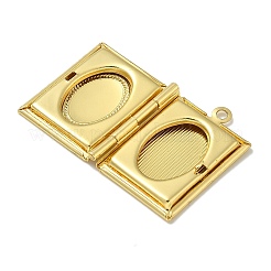 Brass Locket Pendants&nbsp;KK-Q019-11G