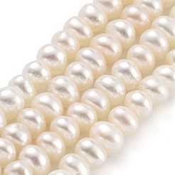 Natural Cultured Freshwater Pearl Beads Strands&nbsp;PEAR-C003-37