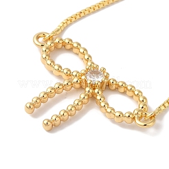 Brass Micro Pave Cubic Zirconia Silder Bracelets for Women&nbsp;LS-BJEW-C070-01A-G