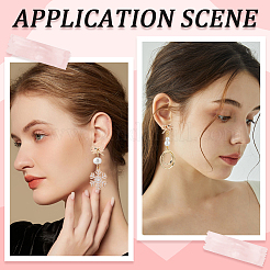 20Pcs Brass Stud Earring Findings&nbsp;KK-SC0003-92