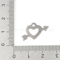 Non-Tarnish 201 Stainless Steel Pendants&nbsp;STAS-C108-46P