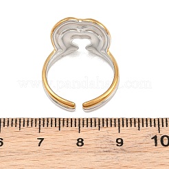 304 Stainless Steel Cuff Open Rings for Women&nbsp;SA-CBA9061-04GP